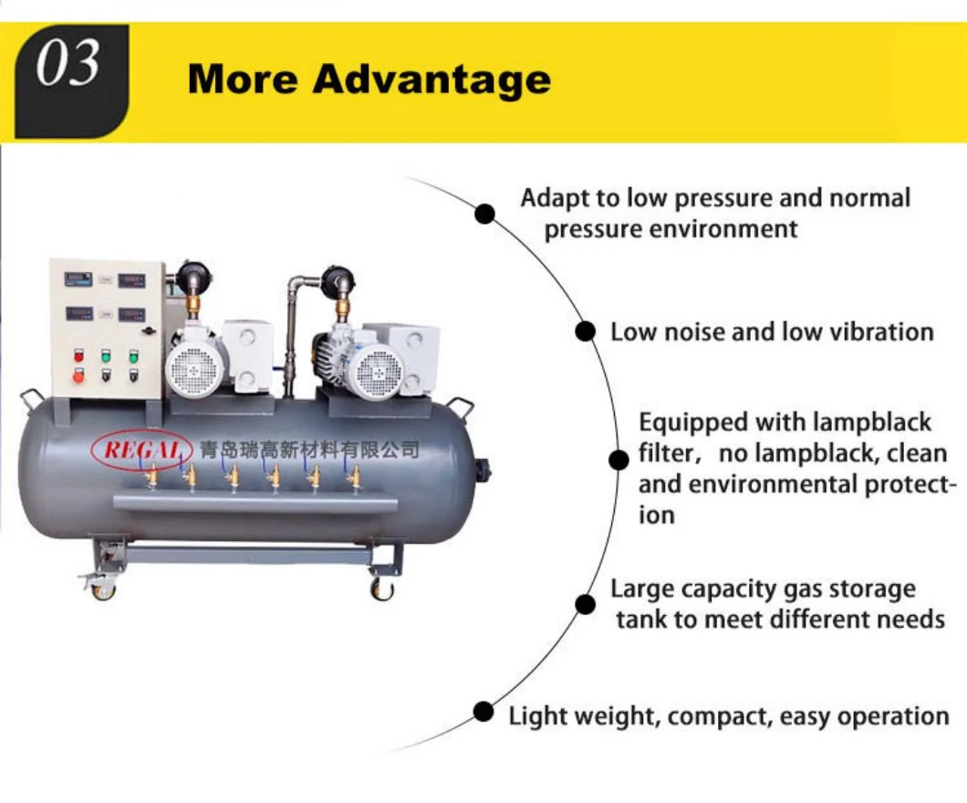 Gsv 380V 2.2kw 100m3/H 500L Brand Vacuum Pump for Vacuum Resin Infusion Autoclave Vacuum Bag