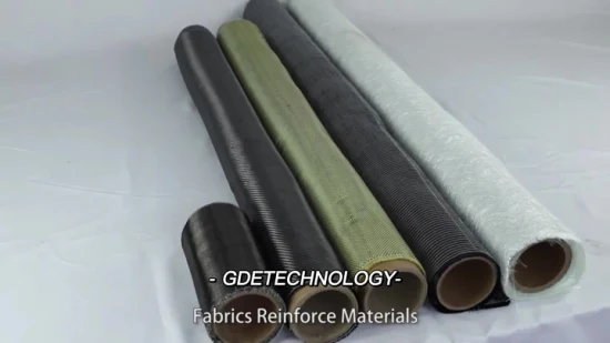 Tecido de tecido de fibra de carbono de alta resistência 1K 3K 6K 12K por atacado de fábrica na China