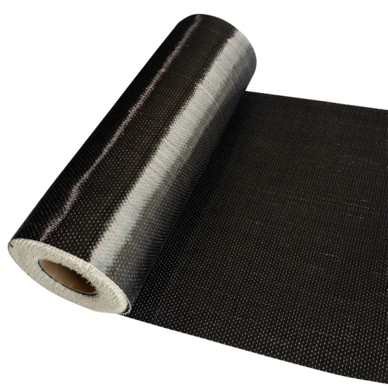 Venda imperdível de tecidos de fibra de carbono de reforço Ud, tecido de fibra de carbono unidirecional, tecido de fibra de carbono 12K T700
